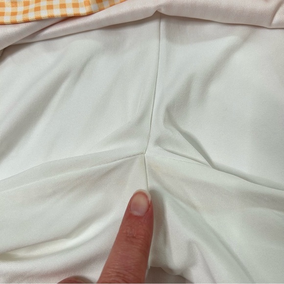 NWT Greg Norman Gingham Checkered Skort Golf Pickleball Skort Size Medium - Picture 10 of 12